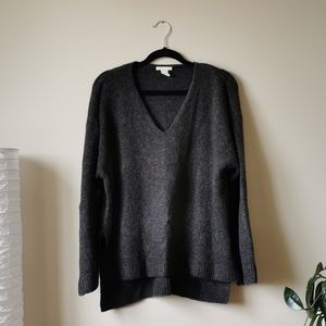 H&M Oversized V Neck Sweater